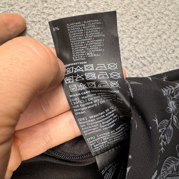 KILLSTAR‎ Skirt Womens S Black Luella Bias Midi Celestial Pentagram Goth Witchy - Picture 8 of 11